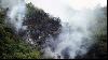 fire comming out of the plane crashed in islamabad