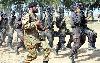 Previous picture :: Police officials show their professional skill after  completion of their training against Terroris