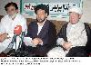 Majlis Wahdat Muslimeen leader, Syed Hassan Musawi along with other addresses press conference Majlis Wahdat Muslimeen leader, Syed Hassan Musawi along with other addresses press conference