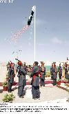 Inspector General Frontier Corps Balochistan, Major General Ubaidullah Khan hoisting national flag Inspector General Frontier Corps Balochistan, Major General Ubaidullah Khan hoisting national flag