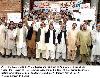 Leader and members of Anjuman-e-Tajiran chant slogans for recovery of Haji Nazar Jan Achakzai Leader and members of Anjuman-e-Tajiran chant slogans for recovery of Haji Nazar Jan Achakzai