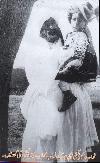 childhood picture of Nawab Akbar Khan Bugti with his father Nawab Mehrab Khan Bugti