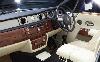 beautiful dash board of Rolls Royce