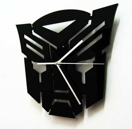 Black Mask Acrylic Wall Clock
Black Mask Acrylic Wall Clock