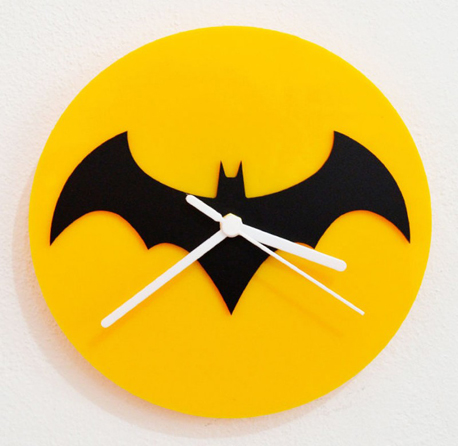 Batman Black & Yellow Silhouette Acrylic Wall Clock
Batman Black & Yellow Silhouette Acrylic Wall Clock