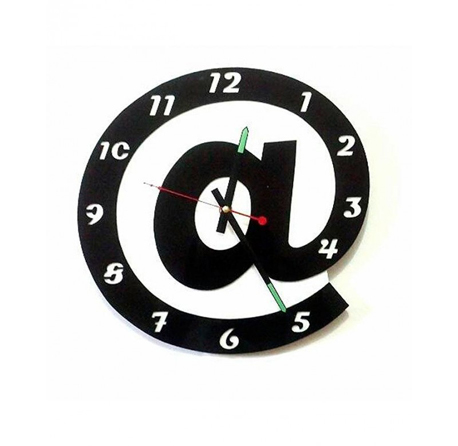 At The Rate Acrylic Wall Clock
At The Rate Acrylic Wall Clock